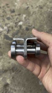 Combo 02 cái - Bi treo cửa lùa ( tải nặng ) - 04 bánh ( chạy máng 3 x 6 )