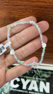 Ready stock handmade crystals bead design elastic bracelet