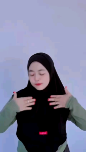 ZhiadHijab -Hijab Instan Shezan Size LNyaman Saat dipakai Bikin sat set Muslim Kerudung Wanita