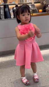 [1-4th] DRESS ANAK PREMIUM SCUBA BAJU ANAK PEREMPUAN (DS PETAL)