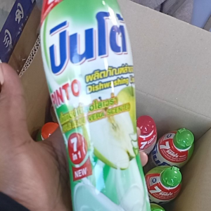 น้ำยาล้างจานปินโต้ ขวด 700 มล. (ยกลัง 12 ขวด)