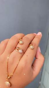 Set Perhiasan Xuping Wanita Cantik Dan Simple CXB152