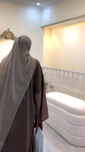 Syalwa Abaya / Abaya Bordir New Series By Asolabiyah