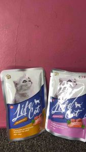 LIFE CAT POUCH 85gram Makanan Basah kitten pouch