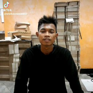 NOTA LAUNDRY 2 ply / 2 rangkap warna warni MOTIF JEMURAN