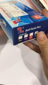 Lẻ 10 bút/Hộp 20 bút bi Thiên Lộc 079 mực Xanh/Đen/Đỏ ngòi 0.5mm đầu bi Thụy Sĩ mực Tây Đức