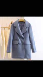 เสื้อโค้ท OVERCOAT โค้ทวูล กันหนาว โค้ทยาว ❄️แบรนด์✨Lababite✨ แท้💯% (WY1009)