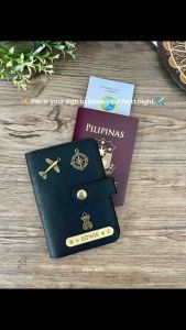 Passport Holder Personalized PREMIUM Travel Essential Passport Cover