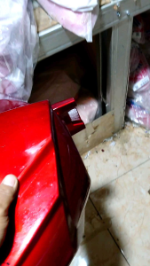 Slebor Spakbor Depan Vario 110 Fi LED Warna Hitam Putih Merah Biru Doff Grey
