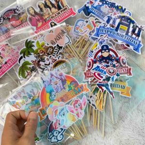 Toper Karakter Murah Hiasan Kue Ulang Tahun Tusukan