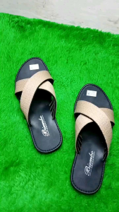 SANDAL SELOP WANITA TALI SILANG TURKI MOKA/MOCCA SENDAL RAJUT CEWEK DEWASA ANTI SLIP