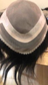 Hollywood premium toupee with anit effect