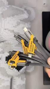 USB-C 4In1 PD27W ชาร์จเร็ว 65W แท้ VOLGA ถอดหัว เส้นเดียว แถมถุงผ้า เป็น TYPE-C 1.2M