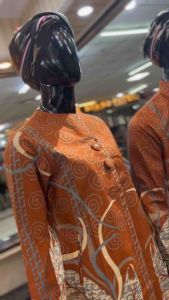 Baju Batik Tunik | Batik Couple Modern | Batik Sarimbitan | Bahan Katun Solo Lapisan Full Furing Trikod