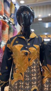 Baju Batik Tunik | Batik Couple Elegan | Batik Sarimbit | Seragam Batik Guru | Bahan Katun Solo Lapisan Furing Trikod