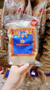 ตรามือที่1พริกไทยขาวป่น 500กรัม