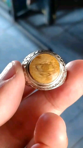 CINCIN BATU AKIK / FOKAY MOTIF MATA ASLI ORIGINAL