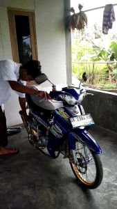 SLINCER SILINCER DAENG SAI 4 UJUNG BLUE D50MM