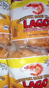 Kerupuk Lago kemasan ekonomis 250 gr