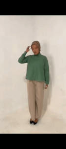 TERANYAR - Hanna Linen Shirt - Kemeja Atasan Wanita - Blouse Wanita Kancing Depan Belakang