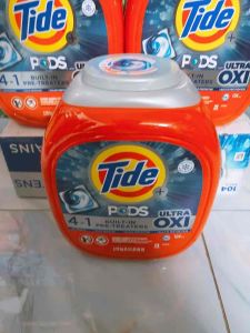 Viên giặt xả quần áo Tide Pods Ultra Oxi 4 in 1 104 viên Mỹ.