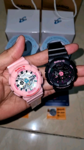 Jam Tangan Wanita Sport Casio Baby G G shock Wanita Auto Light FullsetJam Tangan Cewek Elegant Sporty Casual
