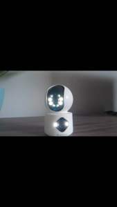 วงจรปิดไร้สาย WiFi Indoor กล้อง 2เลนส์ 2มุมมอง Vstarcam C992DR รูปร่างสวย ดีไซน์สวยหรูวัสดุ 2 หน้า