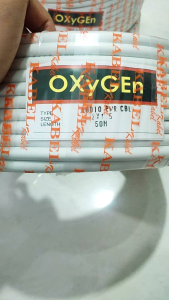Kabel Listrik OXIGEN 2X1.5 50M FULL NYM isi 2 Kawat Tembaga High Quality