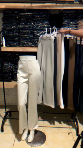 Celana Kulot Scuba Cutbray Wanita Premium