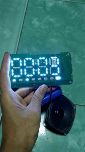 modul kit mesin mp3 speaker Bluetooth jam led Q31 Y-S5A fm radio sd card