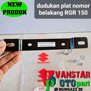 Breket Dudukan Plat Nomor Belakang Suzuki RGR JUMBO SPRINTER CRYSTAL