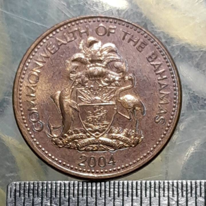 Koleksi koin kuno Bahamas klasik Commonwealth 2004