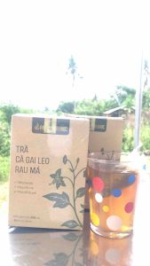 Trà Cà Gai Leo Rau Má 30 gói - Gan - Viêm -  Xơ - U - Mát - Giải Độc Gan