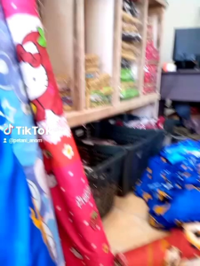 Kain plapon Gorden pintu Lis kaca depan Rumbai 1 paket 3 barang