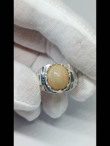 ★Cincin Batu Kalimaya Asli ★Natural Opal ★3.50CT ★Silver 925 Ori ★天然蛋白石戒指