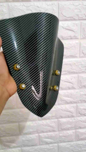 VISOR HONDA VARIO 110 125 OLD TECHNO KARBU PLUS BAUD WINDSHIELD VARIO TECHNO LAMA VISOR VARIO KACA DEPAN VARIO VARIASI DEPAN VARIO 110 CARBU CARBON KARBON WINSIL MOTOR VARIO OLD CARBU CARBON KARBON