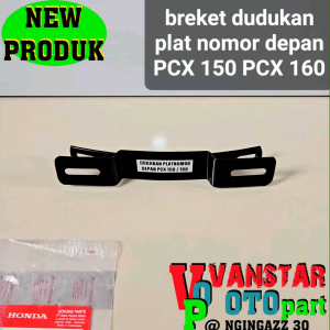 Breket Plat Nomor Depan PCX 150 & PCX 160