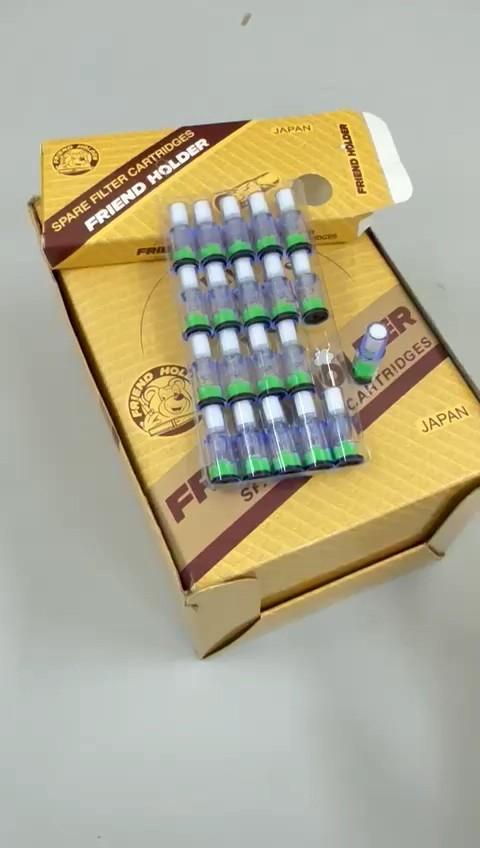 JAPAN FRIEND HOLDER TAR FILTER (1pack20pcs)