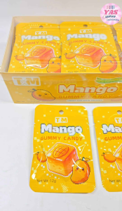 30pcs MANGO GUMMY CANDY BOX/loot bag fillers/paninda/giveaways/party favors.