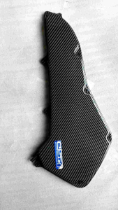 TUTUP FILTER SLIM PCX 150 ADV 150 2018-2020 CARBON BLACK WTP MOTIP 56 TUTUP FILTER VARIASI MODEL SLIM