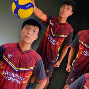 Jersey Printing Baju Olahraga voli Putsal Badminton Lari Sepak Bola