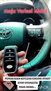 Panduan Lengkap Menggunakan Keyless PKE Push Start & Bluetooth Smart Phone Kontrol