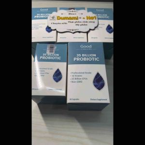 Men vi sinh Good Choice’s 35 tỷ probiotic hỗ trợ thải độc đại tràng thải độc ruột Hộp 60 viên nhập khẩu Mỹ