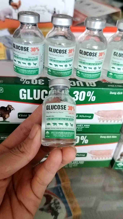 Glucose 30% Giải độc nhanh, Tăng sức đề kháng lọ 20ml