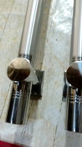 Handle Pintu Bulat Panjang 45 cm 60 cm/Tarikan Pintu Kamar 1 Satu Set/Gagang Pintu Rumah Minimalis/Tarikan Pintu Rumah 2 Dua Pintu/Handle Pintu Rumah Mewah/Gagang Pintu Stainless/Pegangan Pintu Rumah/Gagang Pintu Kamar Pintu Kayu