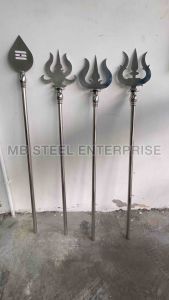 HIGH QUALITY Stainless Steel Sulam for Religious Prayer 3ft 4ft 5ft 6ft ( Amman Sanggili Karuppar Ayya Murugan Vel Soolam - SS304