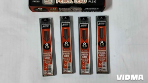 Astar 2B 2.0mm mechanical pencil lead 2B lead stronger and darker mechanical pencil lead 12 pack.