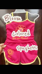 Terno Colored for Baby/Infant Girl Bloom Design 0-6 Months