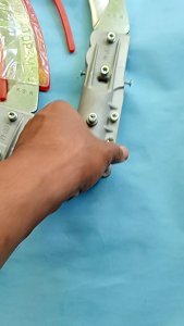 egrek top M putih silver original