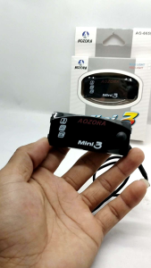 VOLTMETER AKI/WAKTU/SUHU DIGITAL AMPER AKI JAM DAN SUHU DIGITAL 3IN1